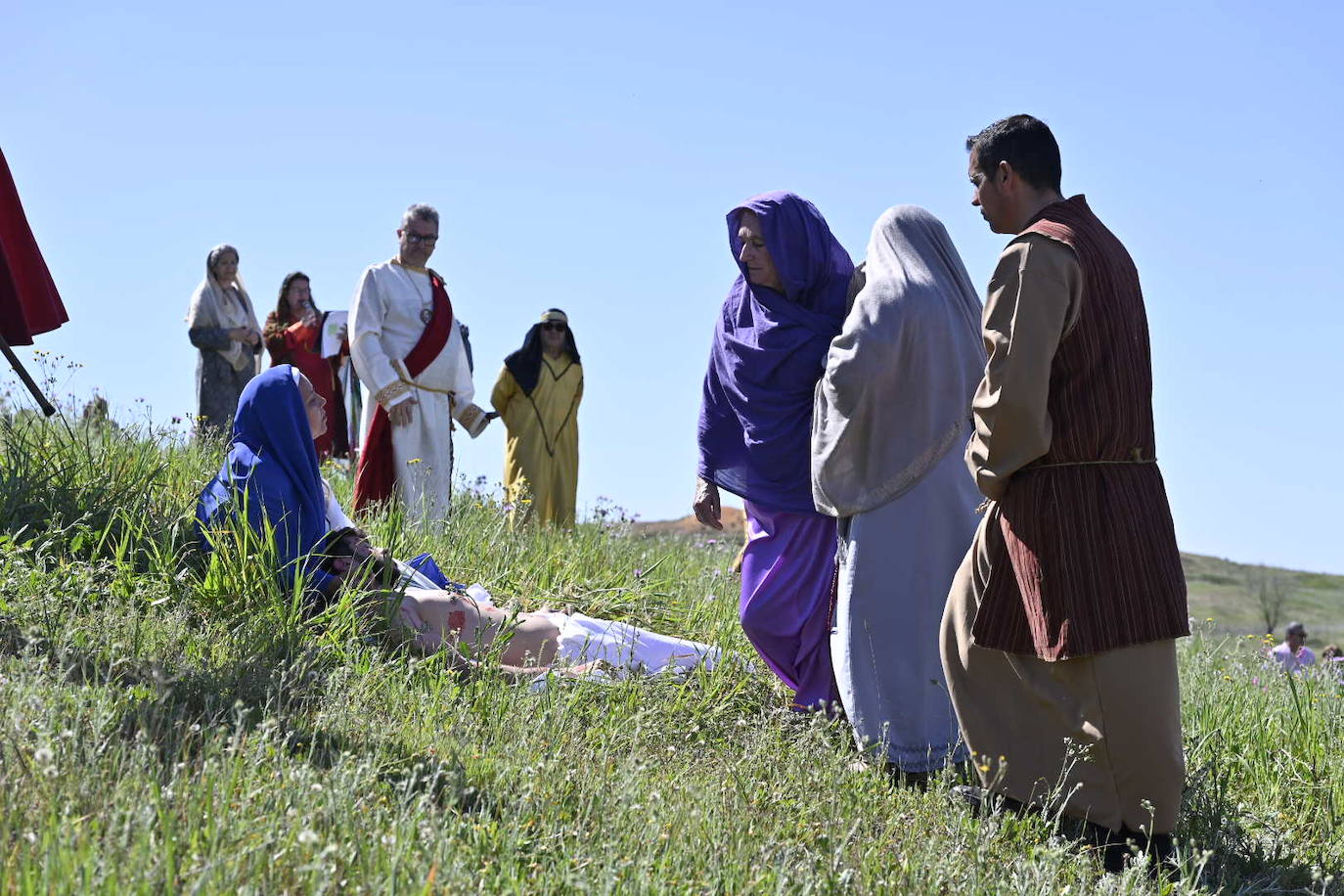 Fotos del Viacrucis del Cerro de Reyes, en Badajoz