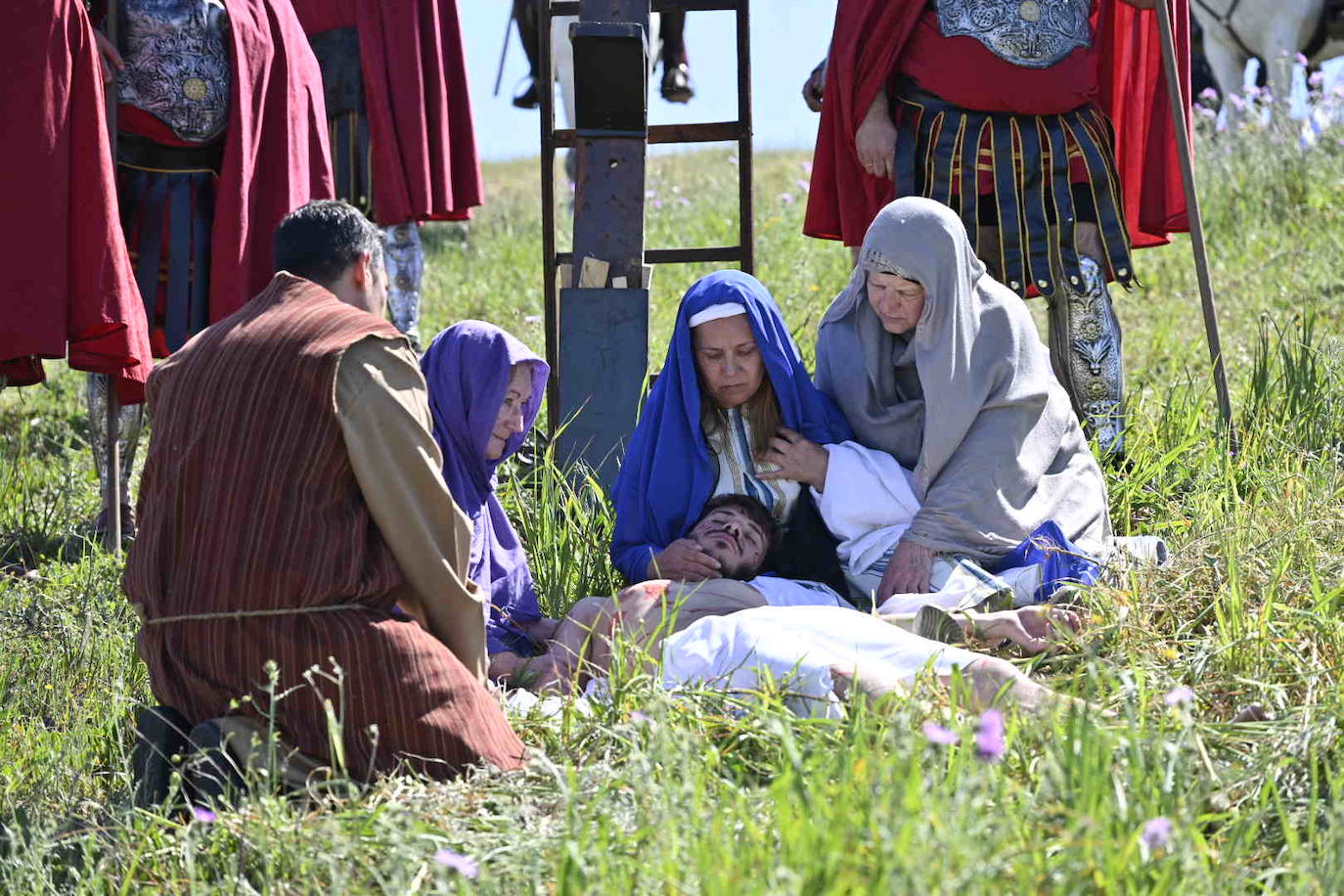 Fotos del Viacrucis del Cerro de Reyes, en Badajoz