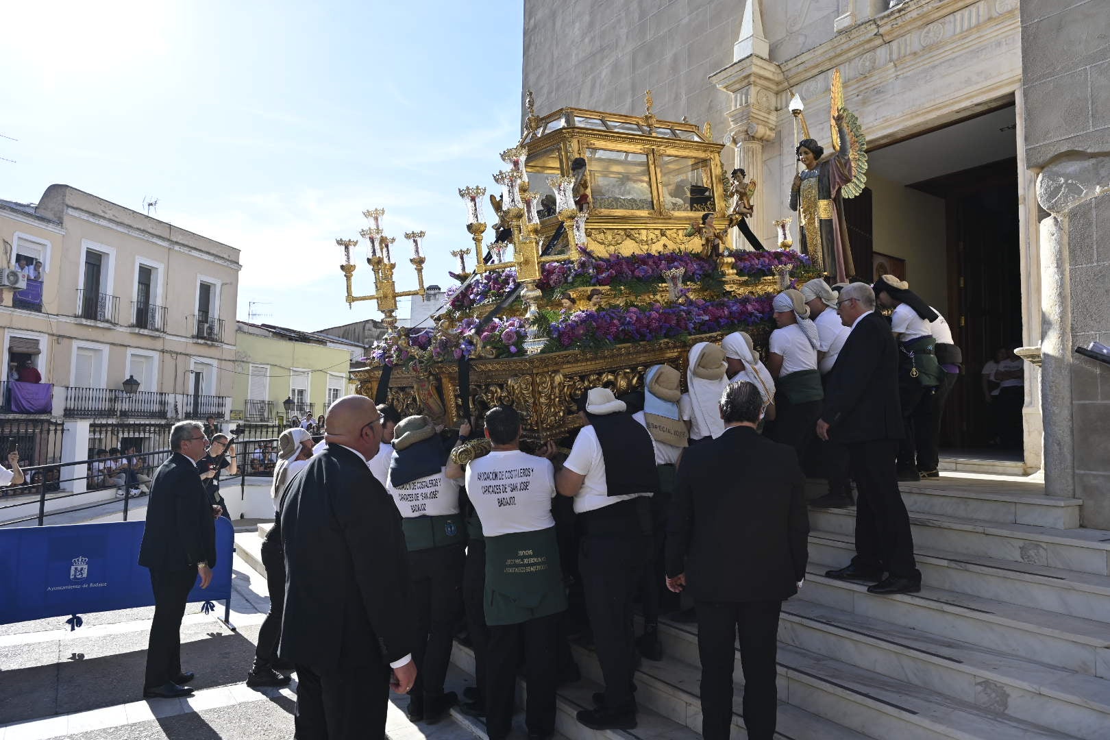 La procesión del Santo Entierro en Badajoz