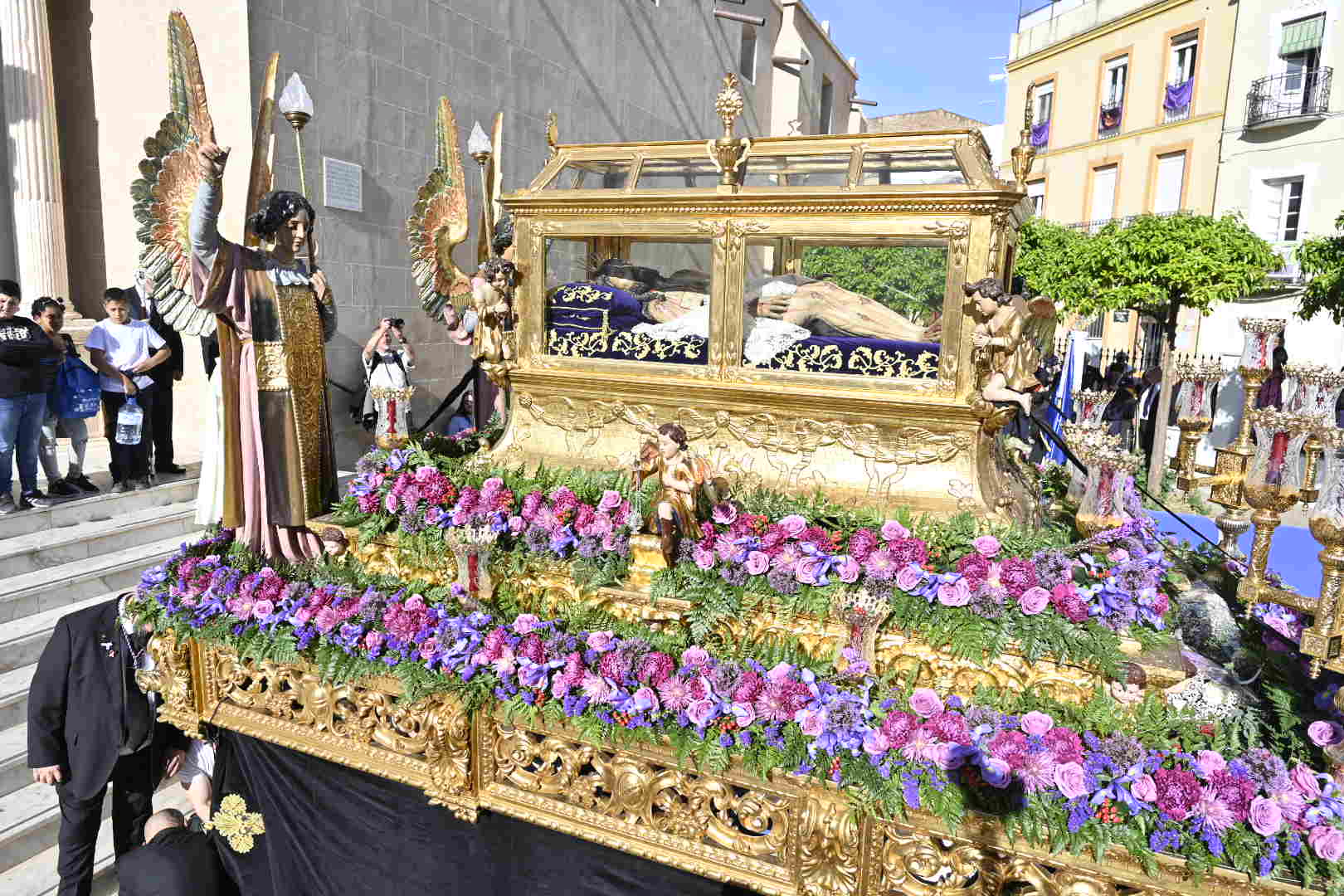 La procesión del Santo Entierro en Badajoz