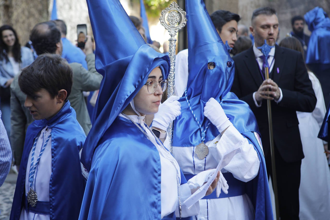 Pasos: Nuestro Padre Jesús de la Expiración de la Arguijuela y Nuestra Madre y Señora de Gracia y Esperanza. Cofradía: Ilustre Hermandad de Penitencia y Cofradía de Nazarenos de Nuestro Padre Jesús de la Expiración de la Arguijuela y Nuestra Madre y Señora de Gracia y Esperanza.