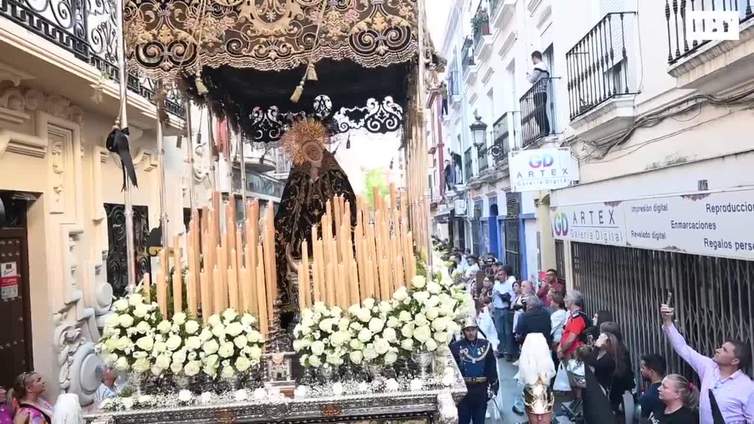 Tarde espléndida para las tres hermandades del Jueves Santo en Badajoz