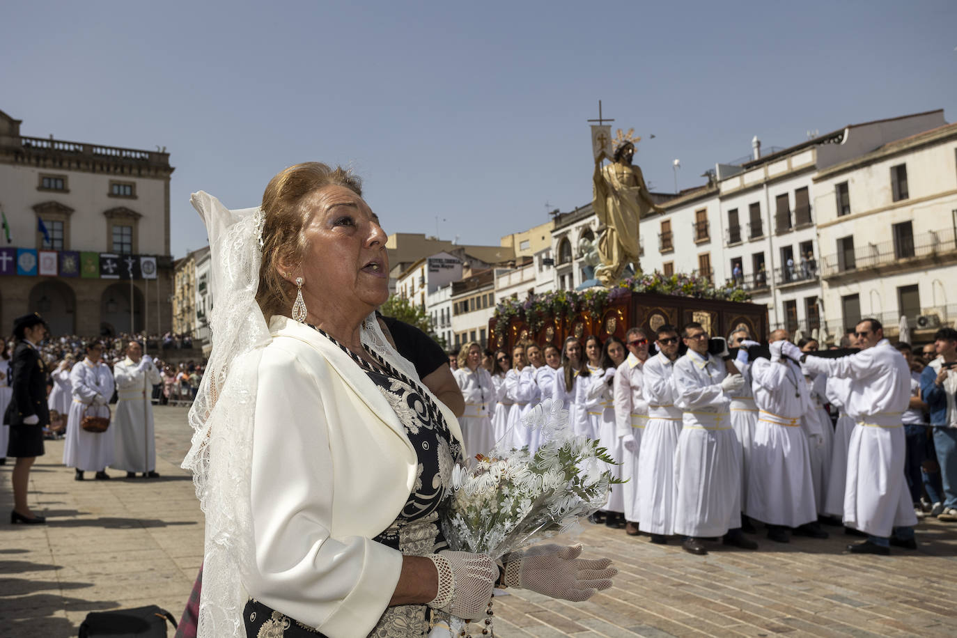 Domingo de Resurrección apoteósico en Cáceres