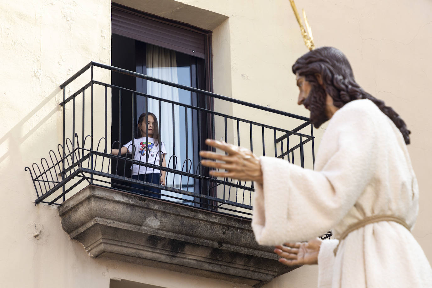 El Domingo de Resurrección placentino, en imágenes