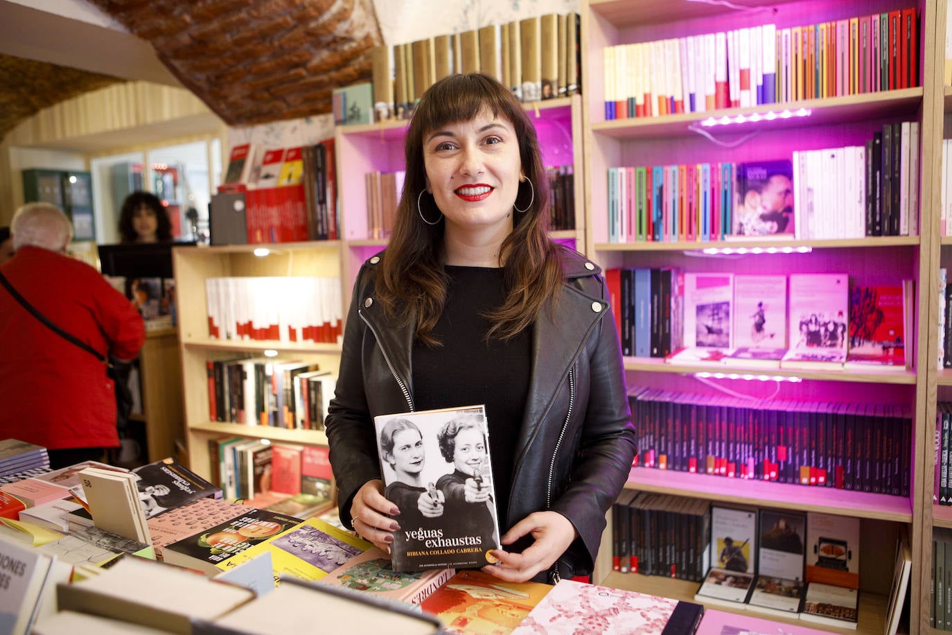 Bibiana Collado presentó su libro 'Yeguas exhaustas'