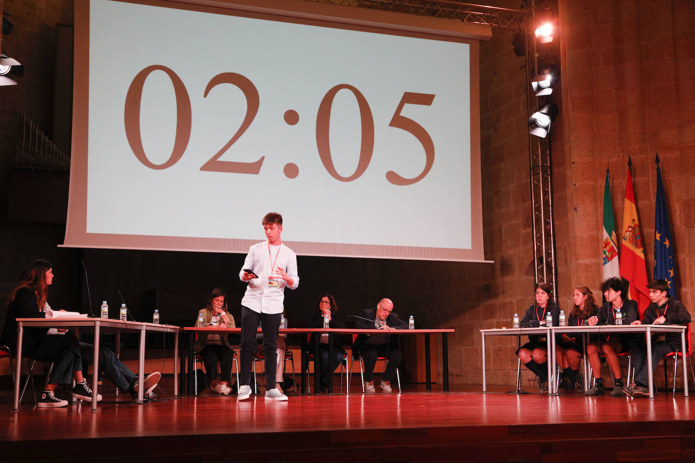 II edición del concurso de debate escolar.