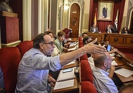 Un momento del último pleno ordinario de la legislatura.