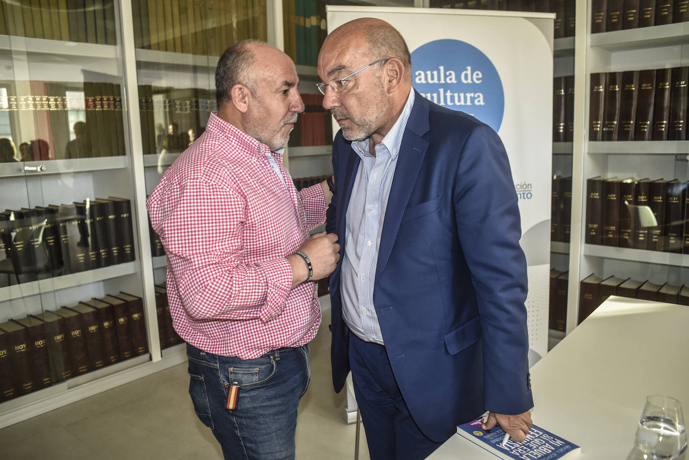 Ángel Expósito en el Aula de Cultura HOY