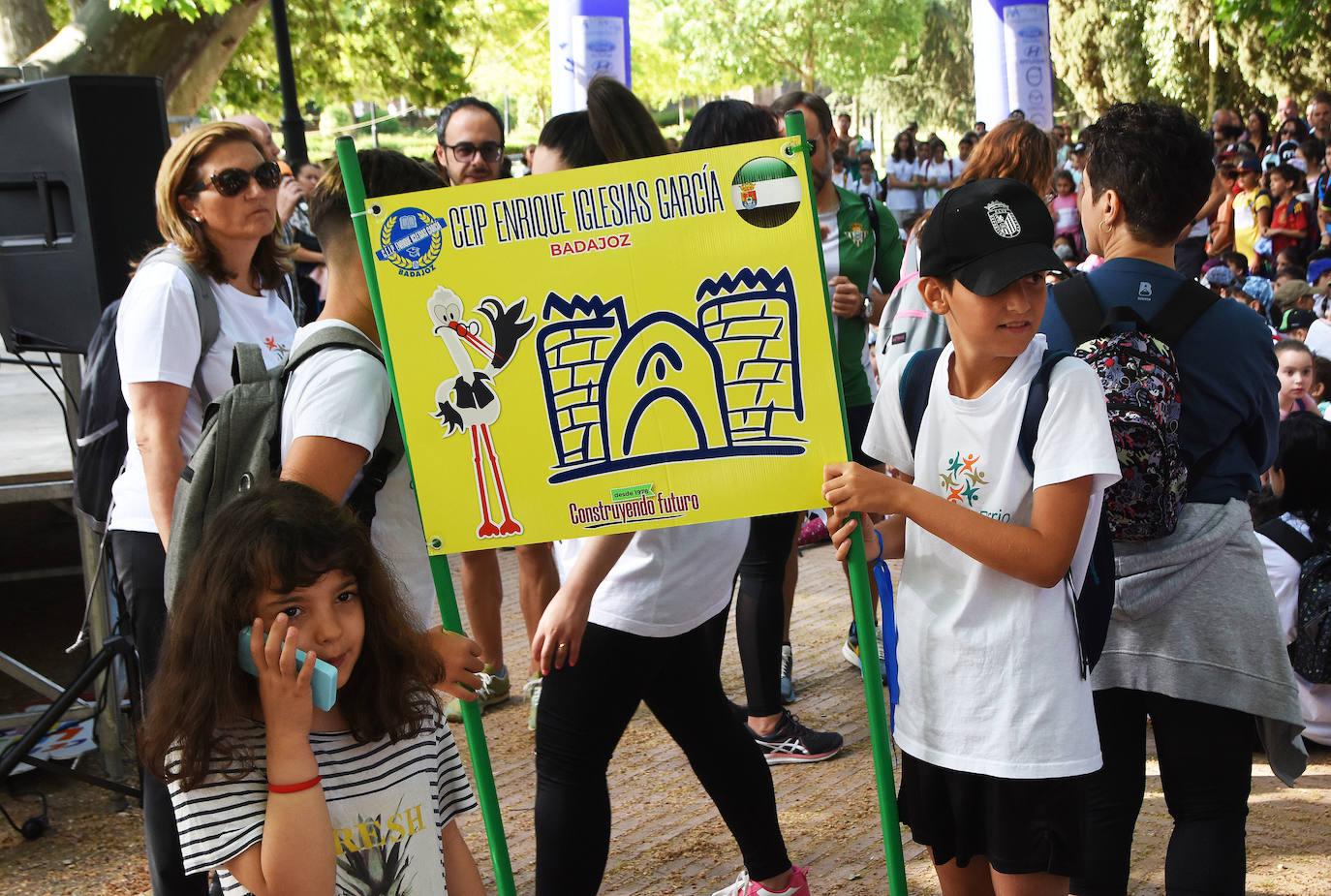 Imágenes de la ruta solidaria.