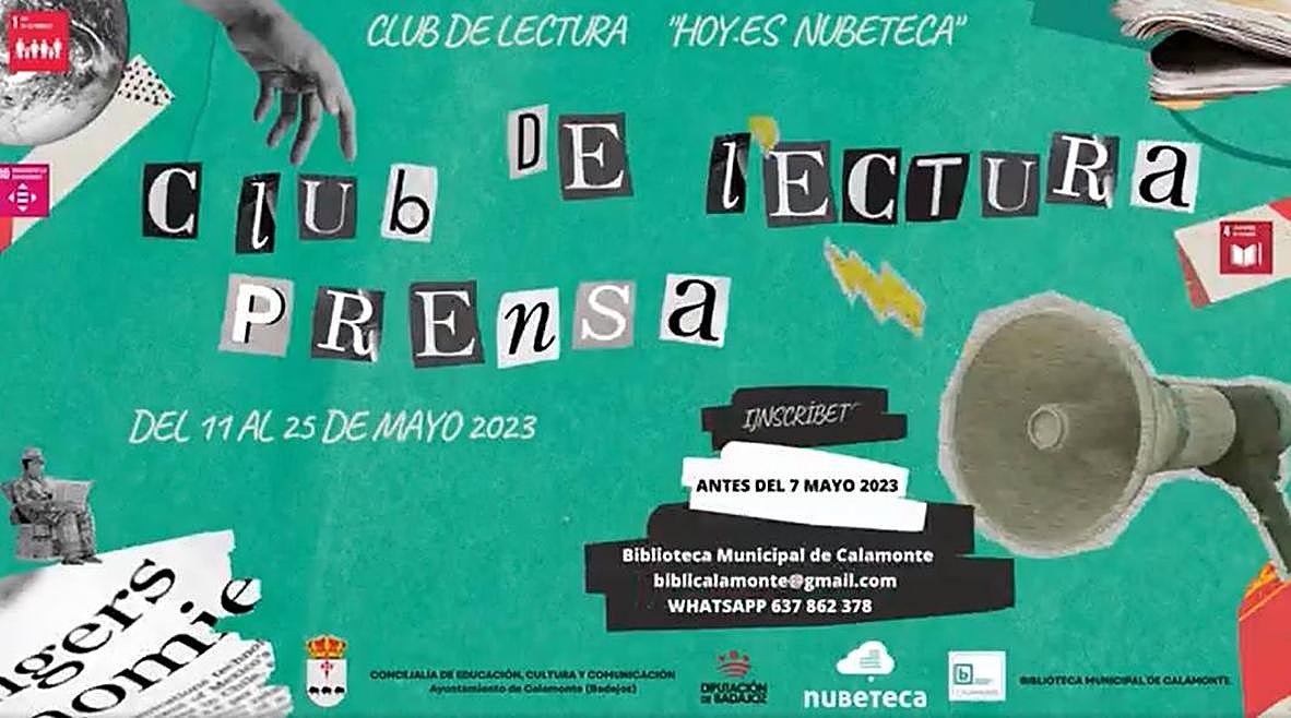 HOY.ES Nubeteca, un nuevo Club de Lectura en la biblioteca de Calamonte