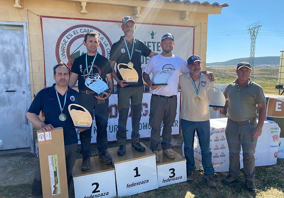 Vencedores de la prueba.