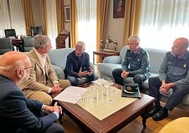 Reunión entre las tres entidades.