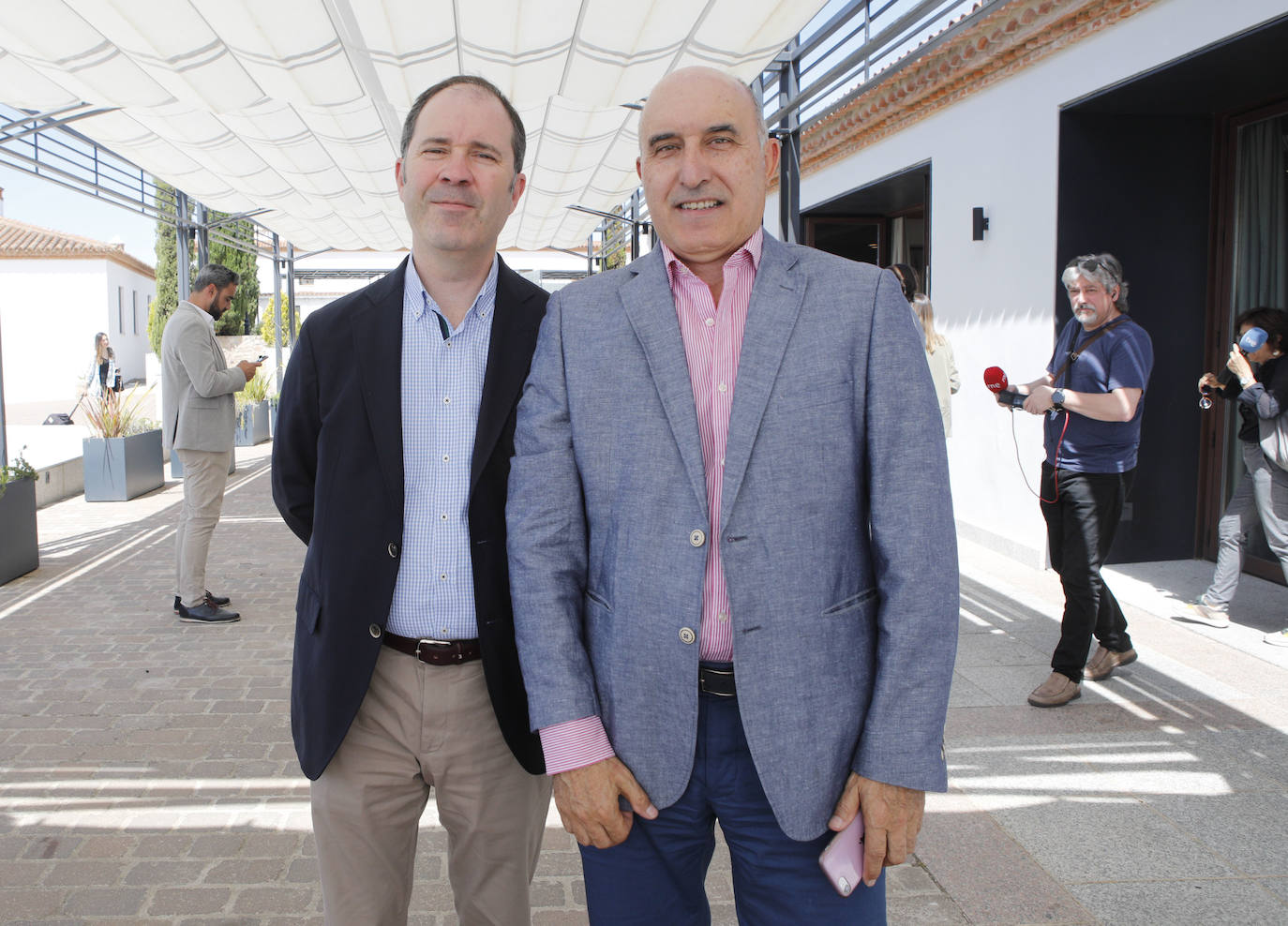 Tomás Lechón y Miguel Frela, de bodegas Paiva