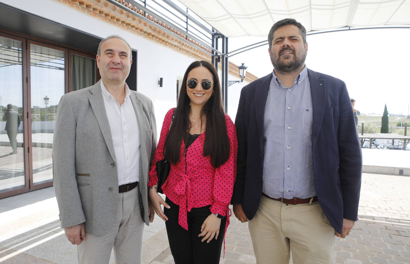 Venancio Ortiz, Fernando Iglesia y Verónica Lagarto 