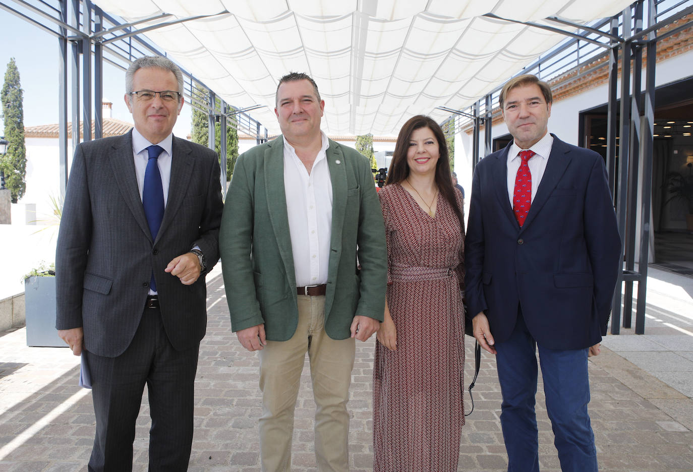 Francisco Javier Rubio, Dieggo Hernández, Cristina Almodóvar y Juan Sevilla