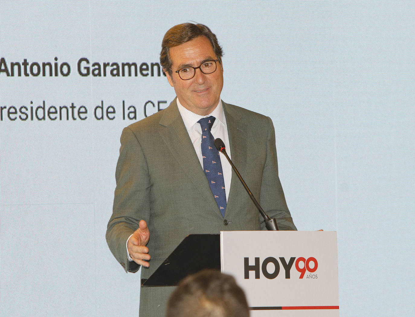 Antonio Garamendi, presidente de la CEOE 