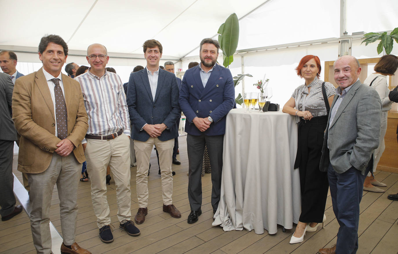Fernando Yaybek, Florentino Poblador, Alejandro Márquez, Francisco José Maestre, Rocío Pérez y Félix Domínguez