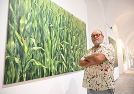 Ramón de Arcos en la inauguración de 'Fotosíntesis'