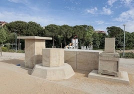 Instalación de MawatreS en el Parque del Príncipe