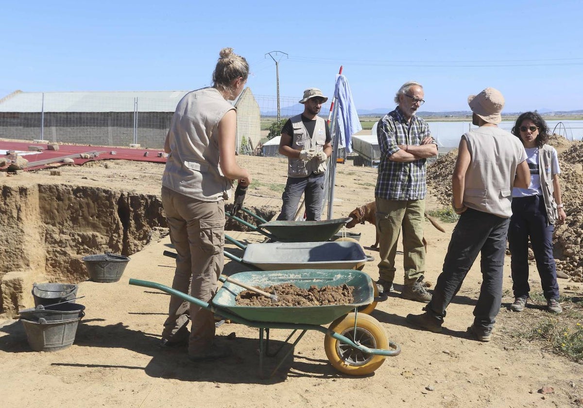 Última semana de excavaciones en Casas del Turuñuelo.