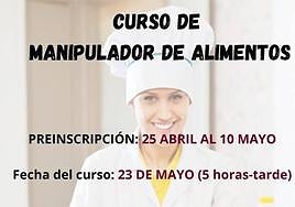 Curso de manipulador de alimentos
