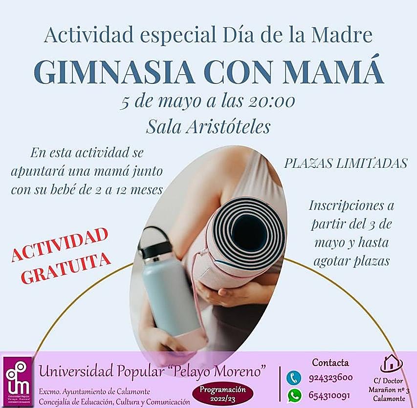 Gimnasia para celebrar el Día de la Madre