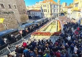 Imagen de archivo de protestas de agricultores y ganaderos en las calles de Mérida.