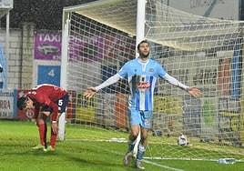 Mercadal, en el partido de la primera vuelta.