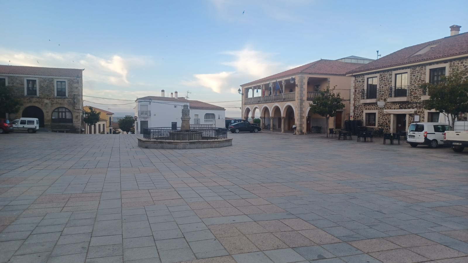 Plaza de la Constitución de Jaraicejo.