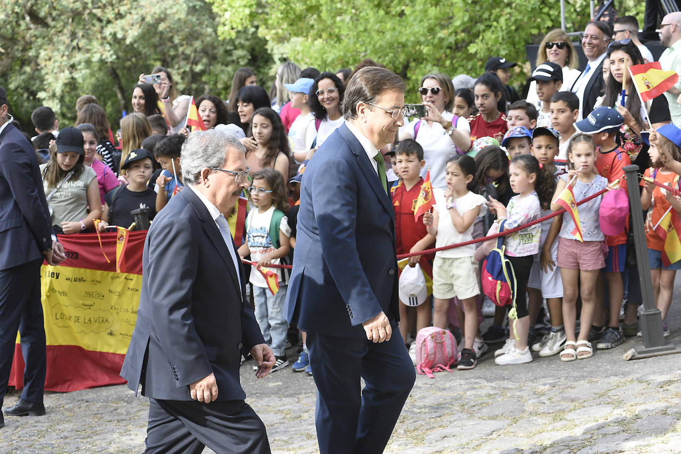 António Guterres recibe el Premio Carlos V en Yuste