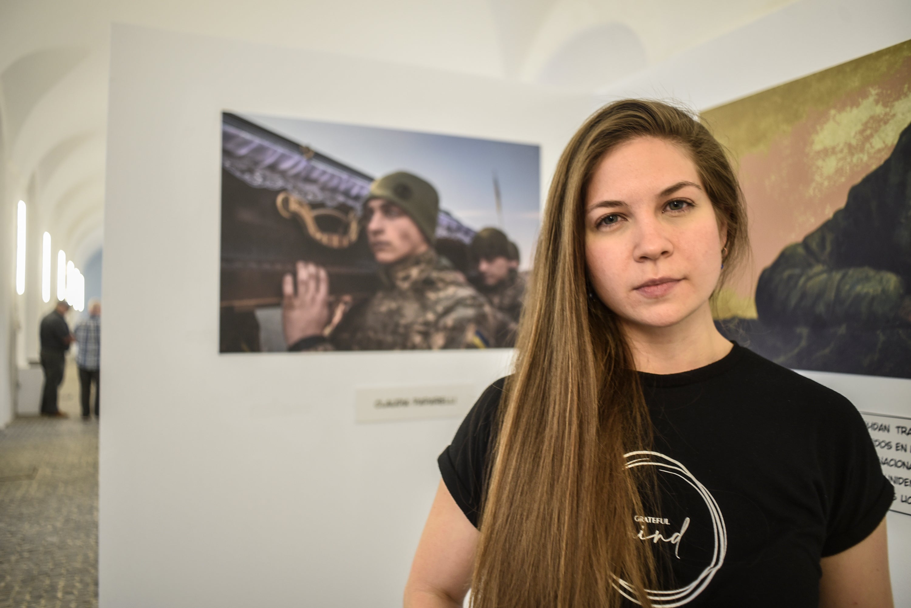 Claudia Paparelli. Autora de una de las fotografías de 'Ukraine'.