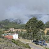 El incendio en Pinofranqueado, en imágenes