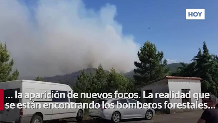 Incendio en Pinofranqueado