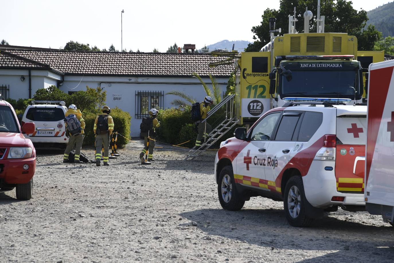 El incendio en Las Hurdes y Sierra de Gata, en imágenes (II)