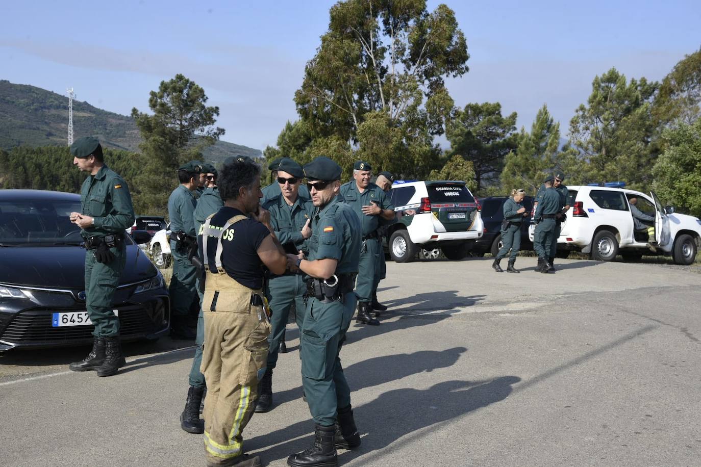 El incendio en Las Hurdes y Sierra de Gata, en imágenes (II)