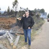 Ignacio Rodríguez, alcalde de Cadalso: «Nos dejaron vendidos ante el fuego»