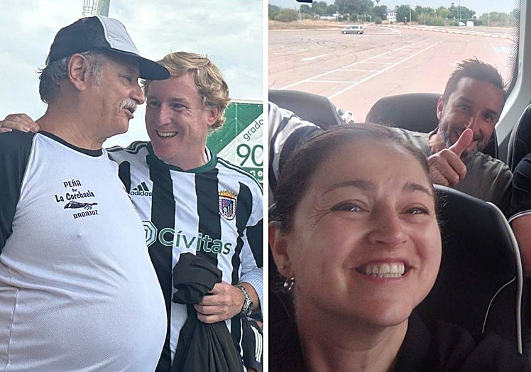 Gragera en el partido y Cabezas camino a Córdoba.