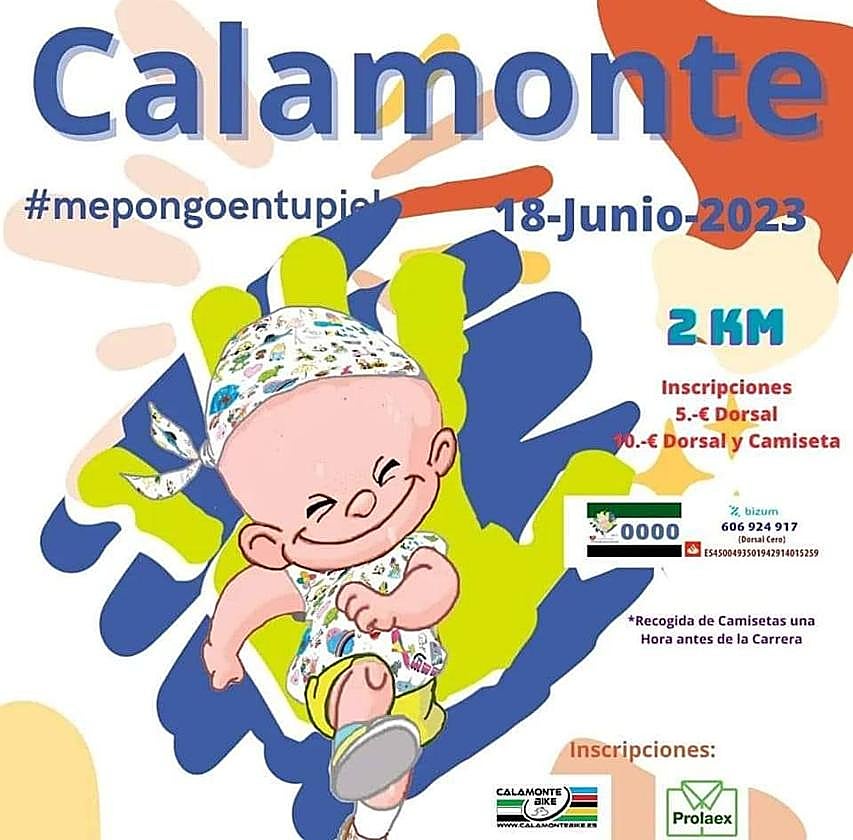 Calamonte acogerá la carrera 'Me pongo en tu piel'