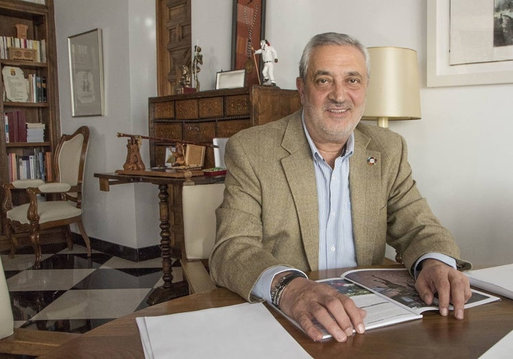 Carlos Carlos, actual presidente de la Diputación Provincial de Cáceres.