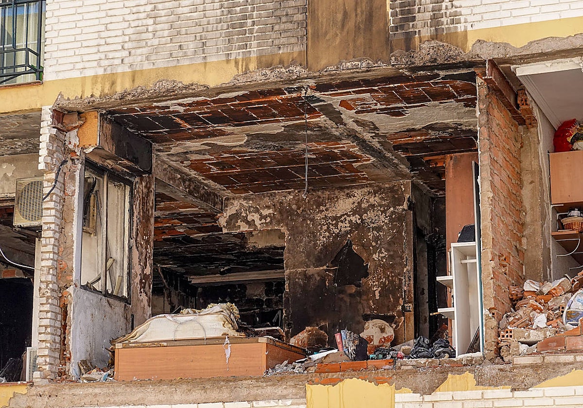 Explosión de gas en Badajoz: La explosión destruyó el hogar de dos ...