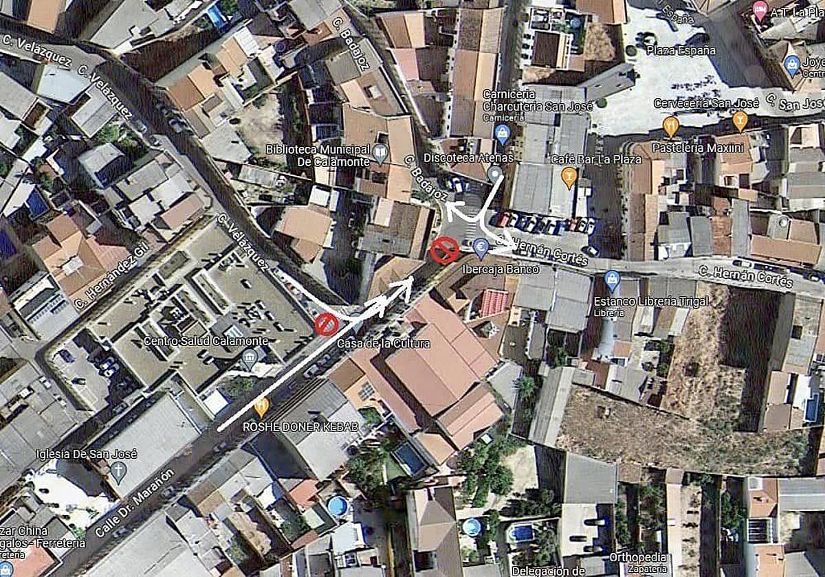 Cambios en el tráfico durante la celebración de la gala del Certamen Calamonte Joven