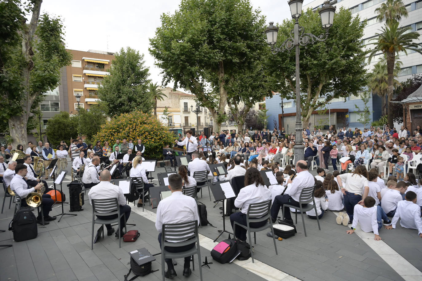 Concierto de la Banda Municipal con las Escuelas de Música.