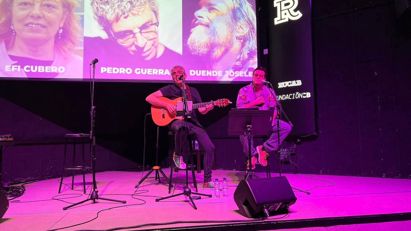 Pedro Guerra en la Rucab.