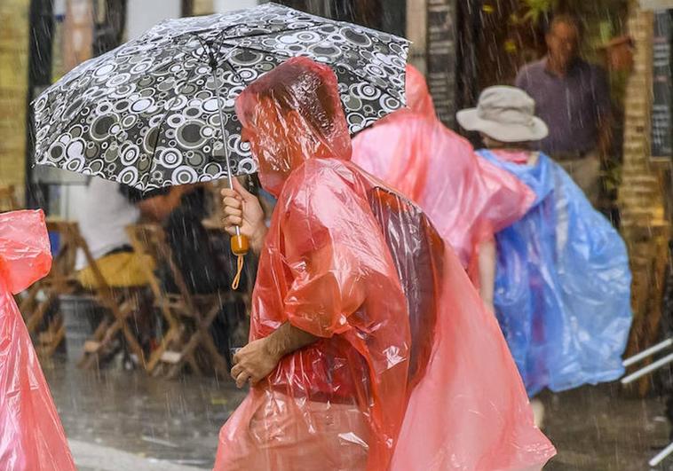 Alerta por lluvias y tormentas en el sur de Extremadura este domingo
