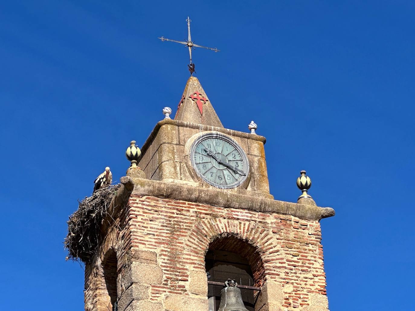 Campanario de La Nava de Santiago.