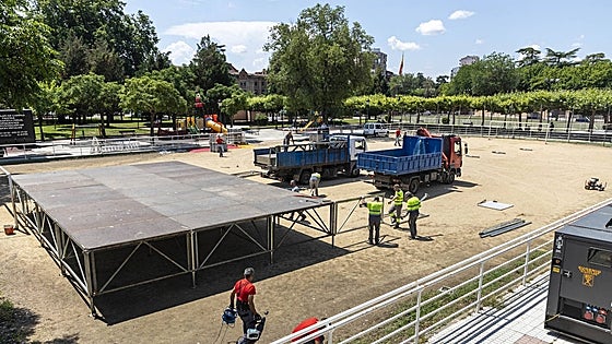 Los conciertos de Ferias de Plasencia se celebrarán en el parque de la Coronación en caso de lluvia