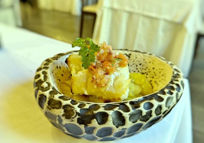 bacalao con patatas panaderas.