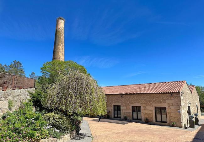 Exterior del hotel rural A Velha Fábrica