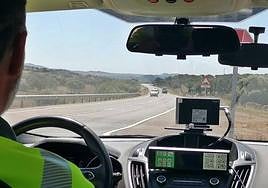 Imagen de archivo de un control de velocidad.