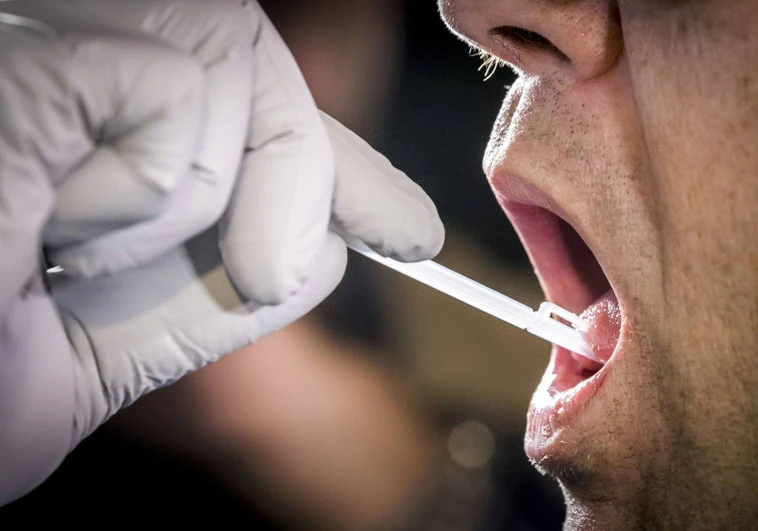 Las pruebas se realizan recogiendo muestras de la mucosa bucal.